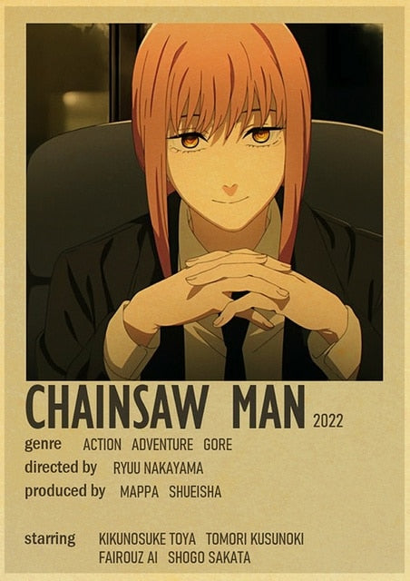 Chainsaw Man Ensky Character Poster Collection